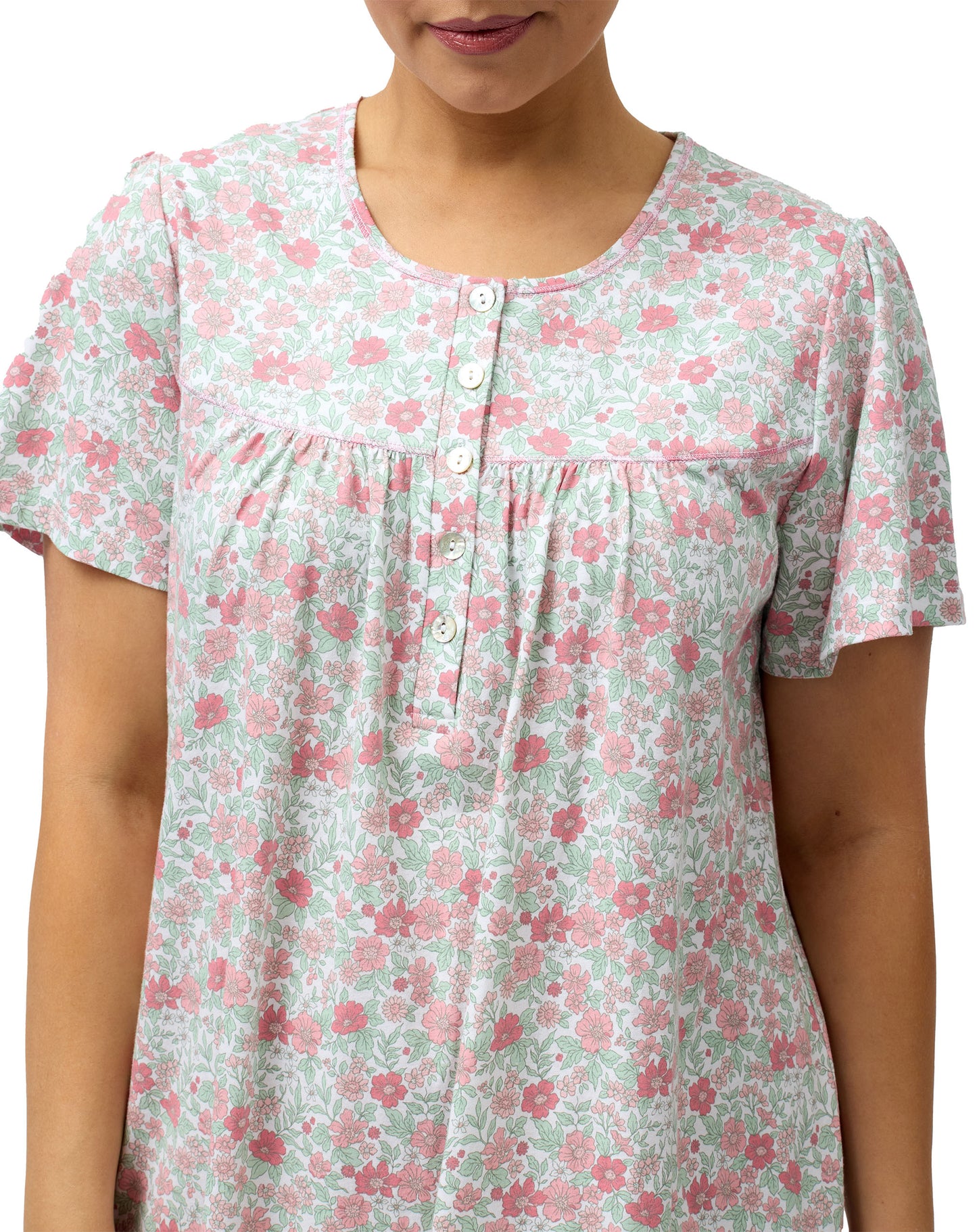 SHORT SLEEVE LIBBY NITE DESERT ROSE - SK318L