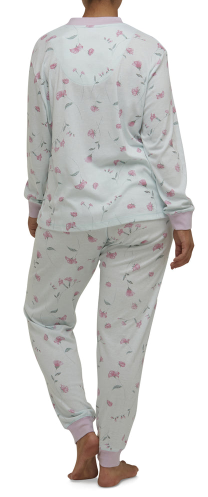 PENELOPE SKI PJ SET MINT - SK100P