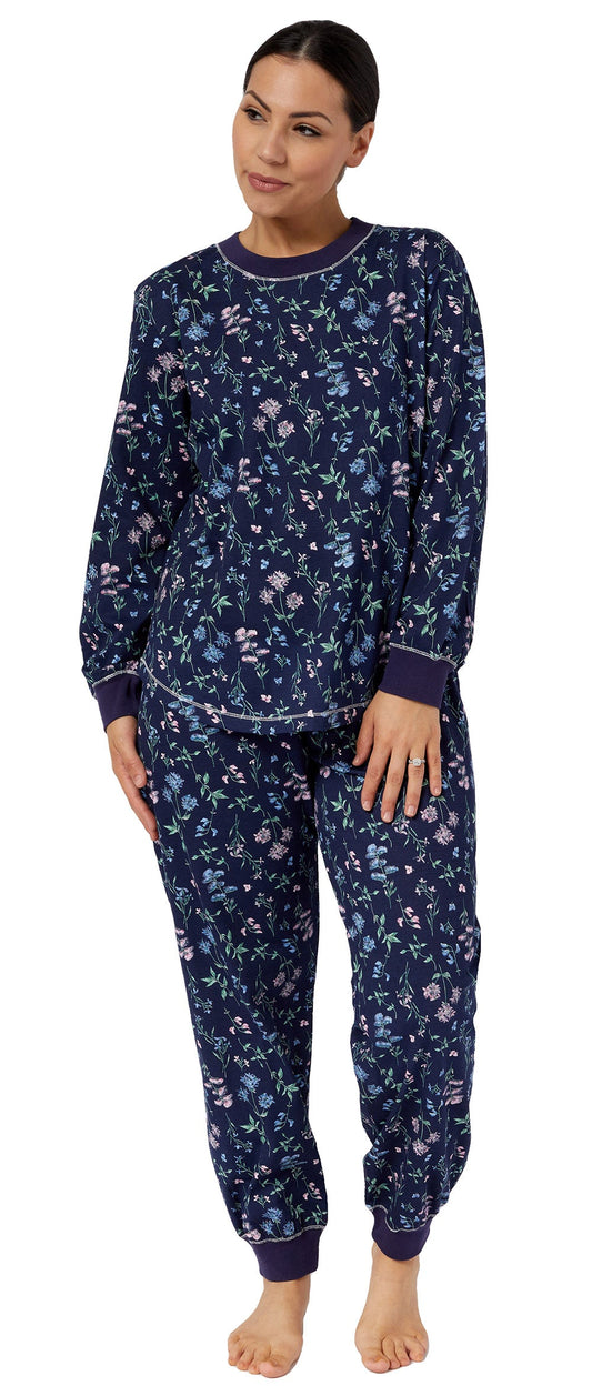 MEADOW SKI PJ SET NAVY - SK102M