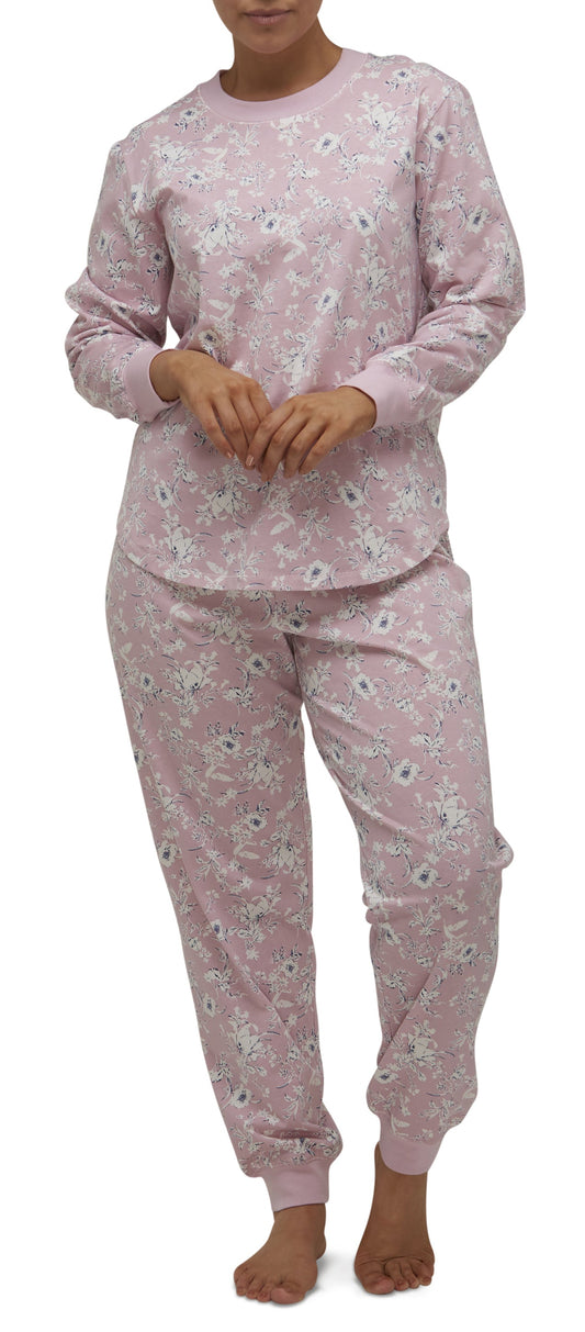 SHELLEY SKI PJ SET DUSTY ROSE - SK102S