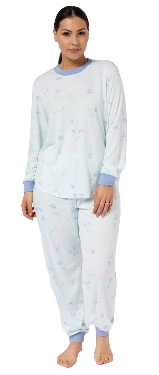 TULIP SKI PJ SET MINT - SK102TU