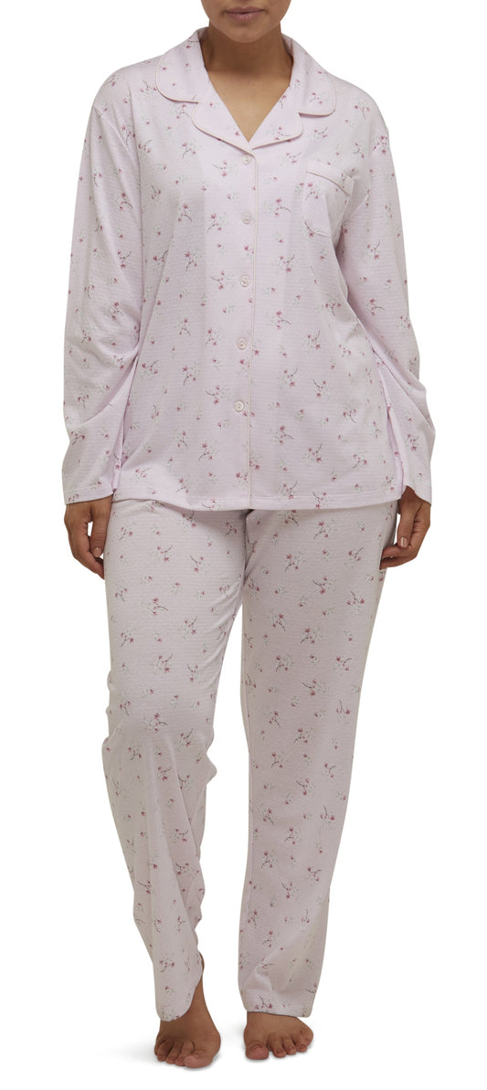 ISABEL REVERE PJ SET PALE PINK -SK105I