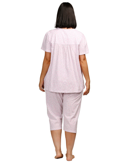 WILDFLOWERS PJ SET PINK - SK109W