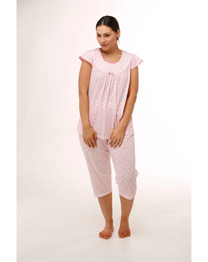 Tulip Pyjama Set Pink - SK116T