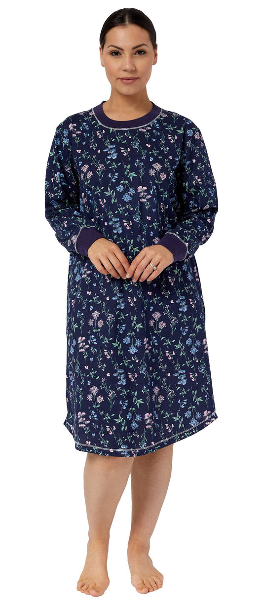 MEADOW SKI NIGHTIE NAVY - SK231M