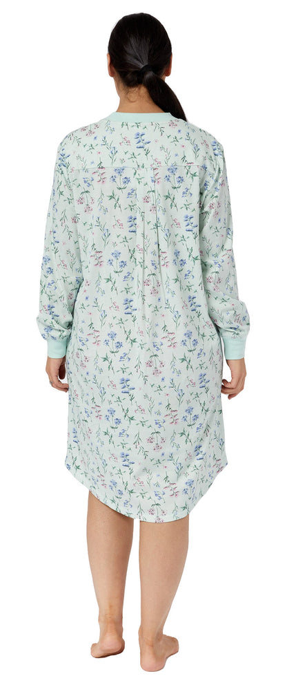 MEADOW SKI NIGHTIE SAGE - SK231M