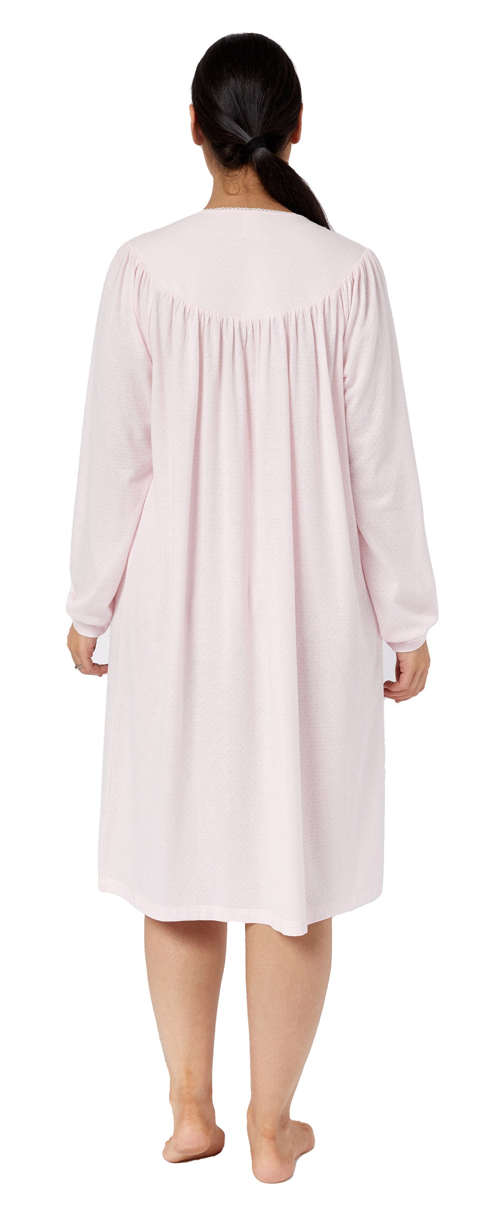 EMBROIDERED NIGHTIE PINK - SK233E