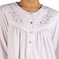 BOUQUET EMBROIDERY NIGHTIE PINK - SK237E