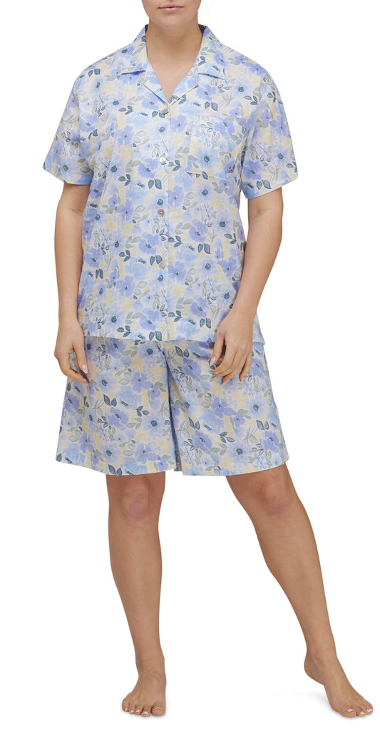 JADE SHORT PJ SET BLUE - SK318