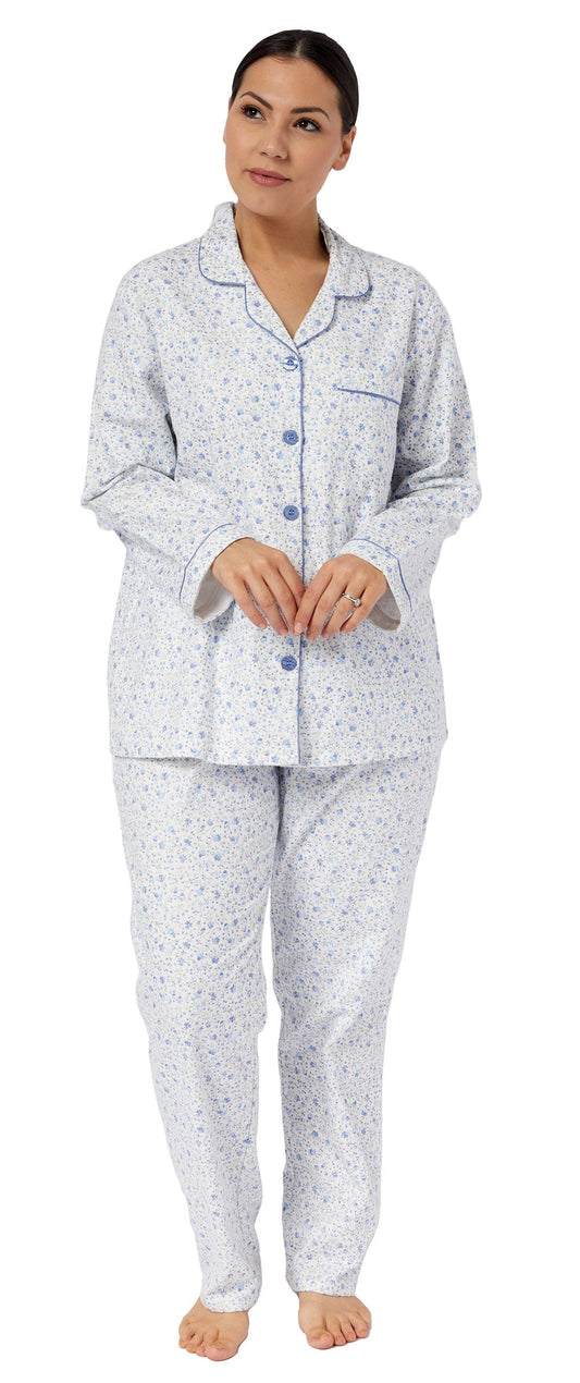 APPLE BLOSSOM REVERE PJ SET BLUE - SK500A