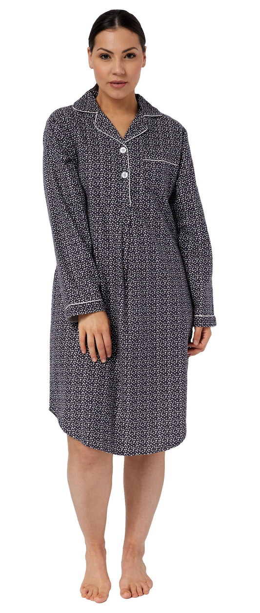 SPOT NIGHTSHIRT  SLATE - SK613S